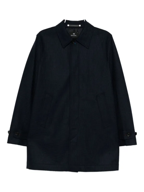 PS Paul Smith ワッフル シャツジャケット | ブルー | FARFETCH JP