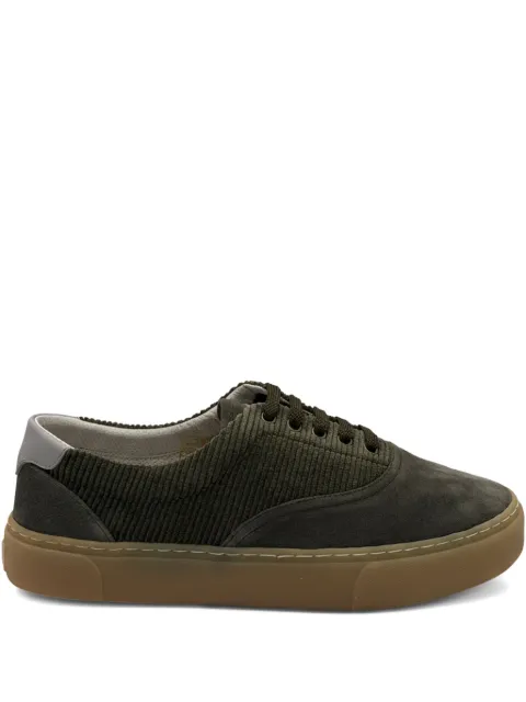 Brunello Cucinelli corduroy-suede sneakers