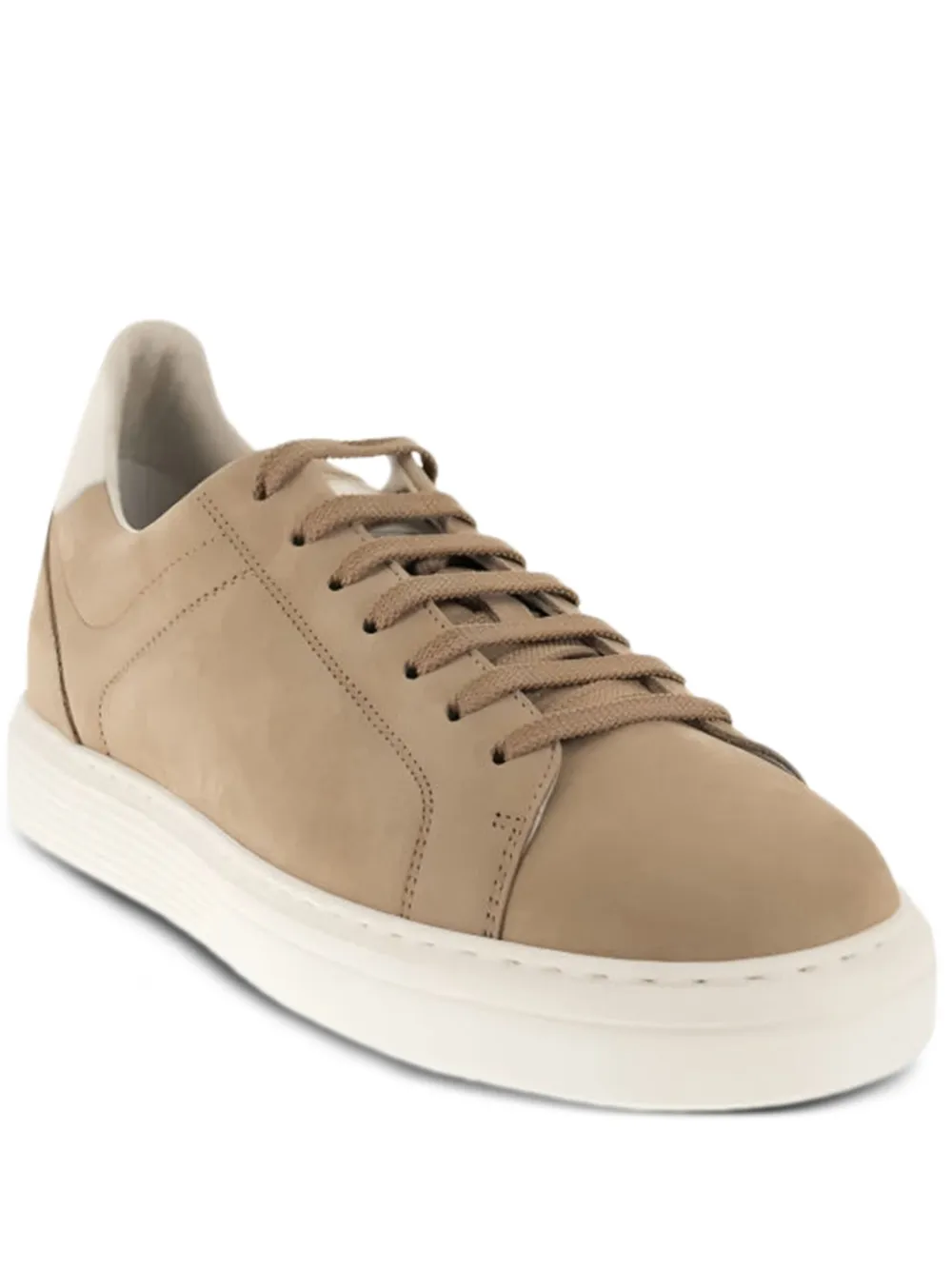 Brunello Cucinelli leather sneakers Brown