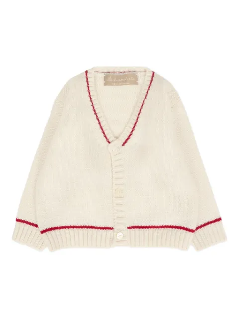La Stupenderia V-neck wool cardigan