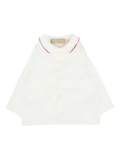 La Stupenderia long-sleeve collared shirt