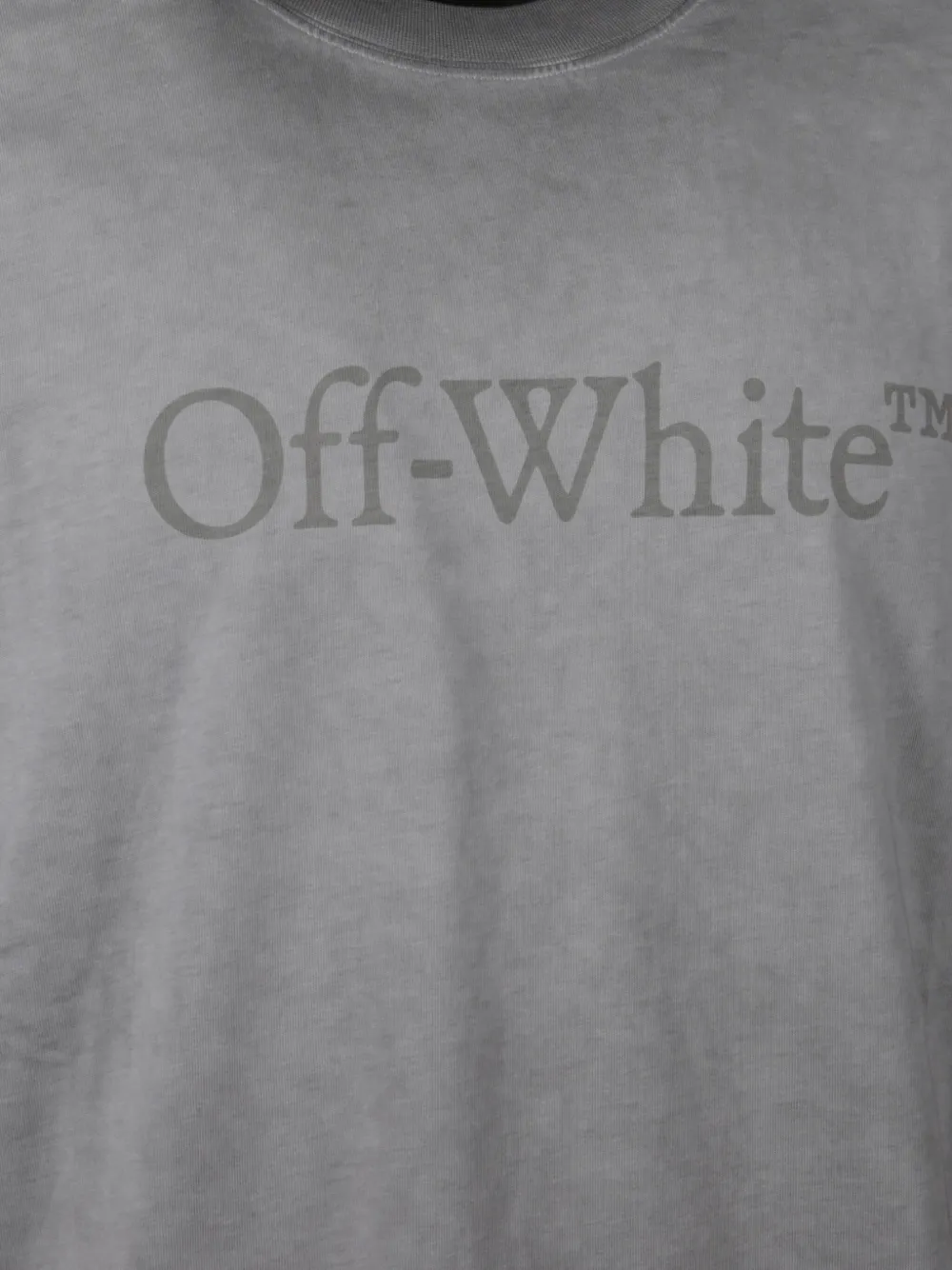 Off-White Laundry Skate cotton T-shirt Grijs