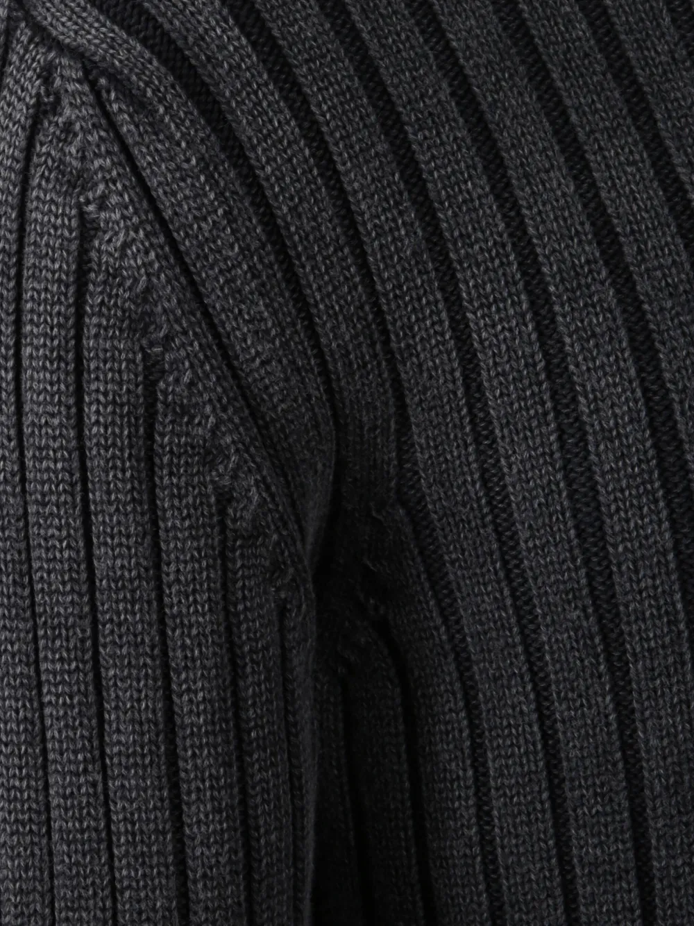 Off-White ribbed sweater Zwart