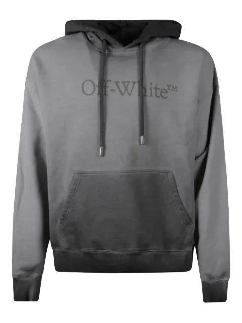 Off-White logo-print hoodie