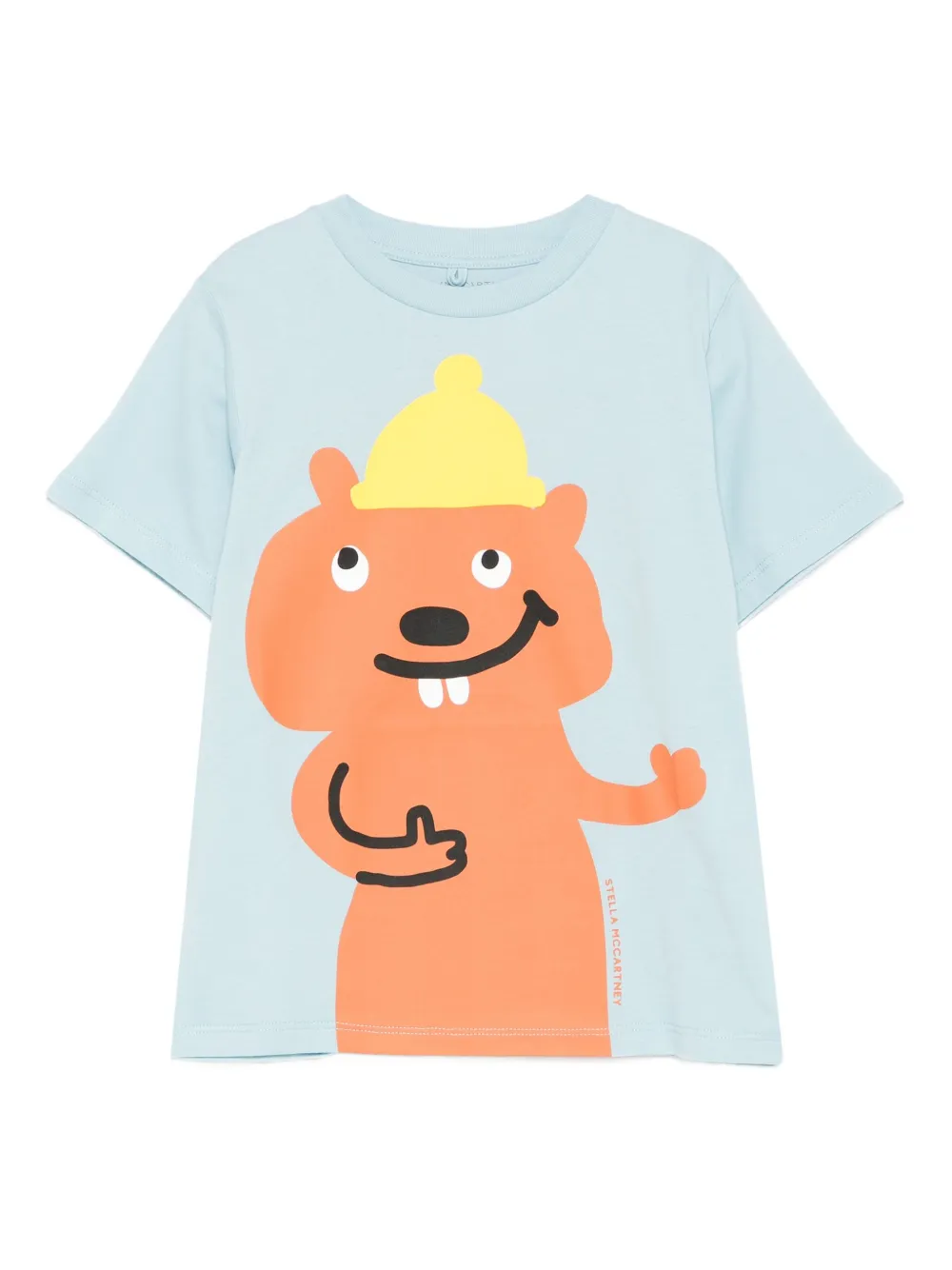 Stella McCartney Kids squirl-print T-shirt | Blue | Image 1