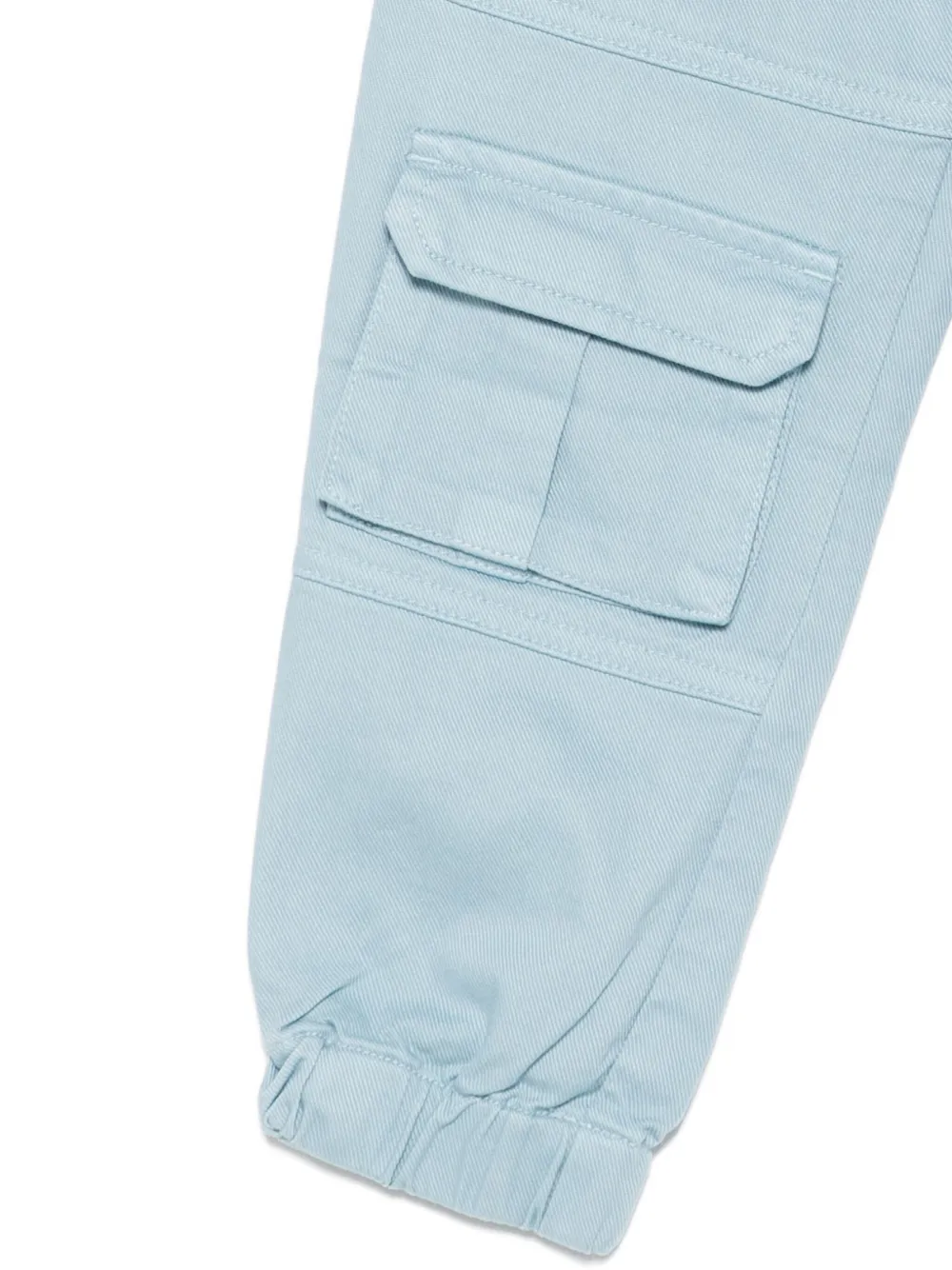 Stella Mccartney Cargo-pocket Trousers In Blue