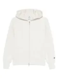 Champion logo-detail zip-up hoodie - White