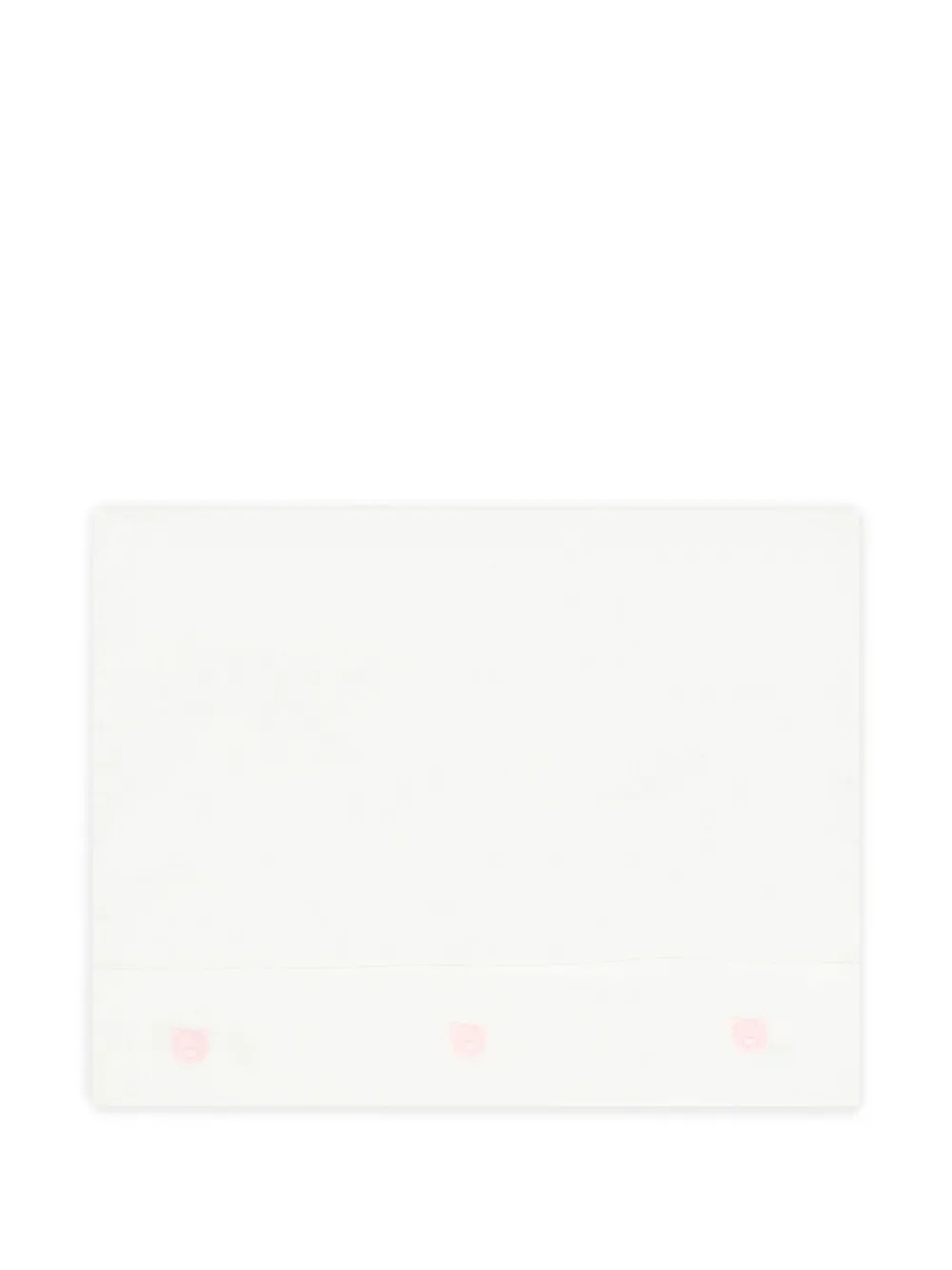 Little Bear heart-embroidered cotton sheet set (set of two)) | Image 2