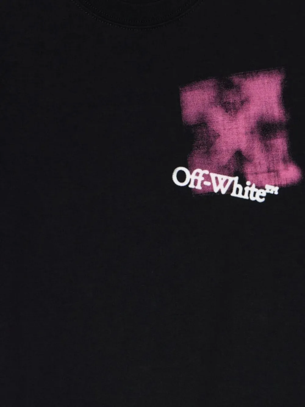 Off-White Kids Arrow T-shirt met logoprint Zwart