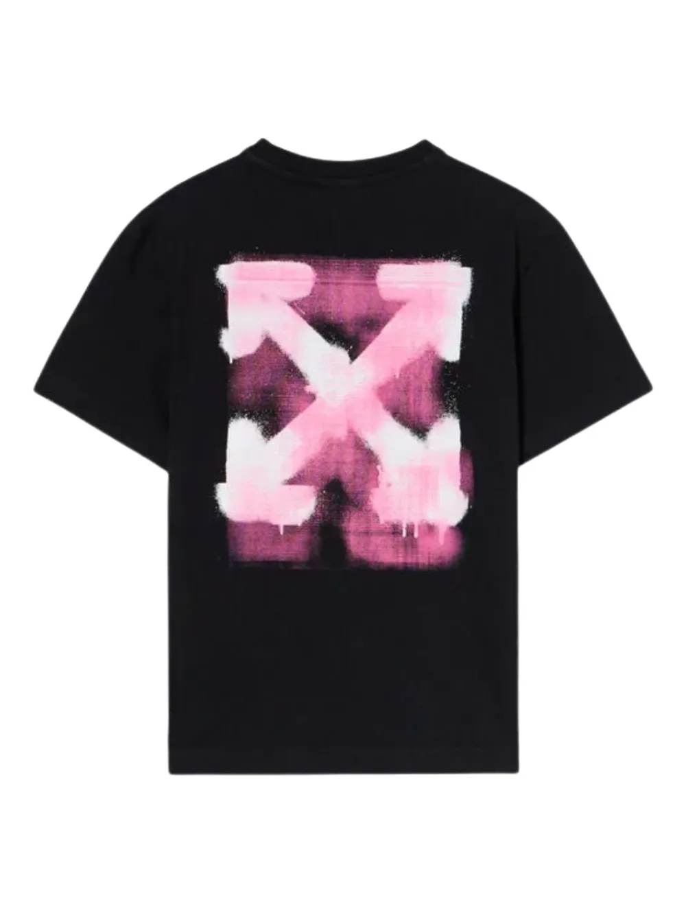 Off-White Kids Arrow T-shirt met logoprint Zwart