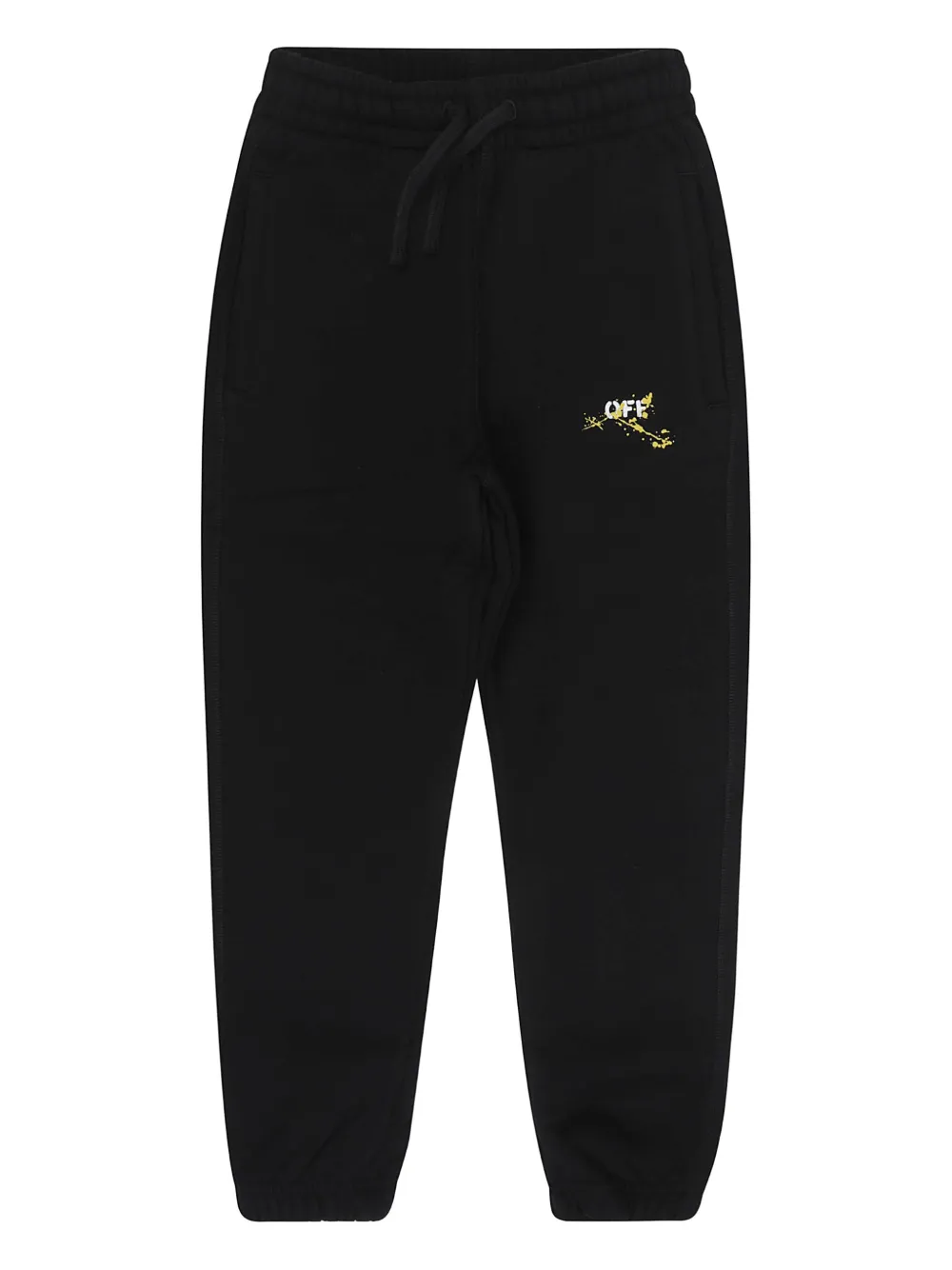 Off-White Kids graphic trousers - Nero