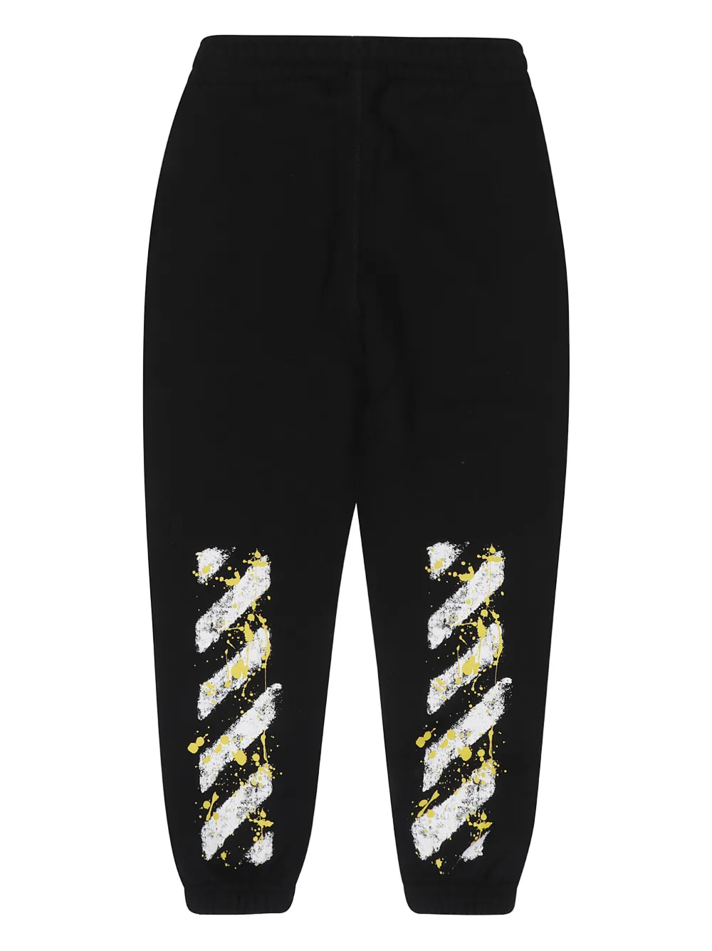  Off-white Kids Graphic Trousers - Black 