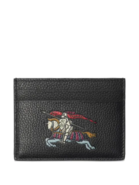 Burberry porte-cartes en cuir de veau