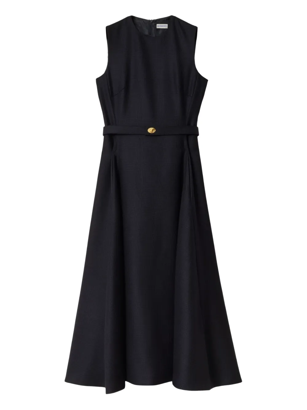 Burberry Kleid Mit Karomuster In Black