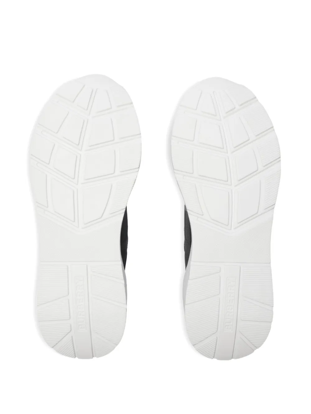 Burberry Karierte Sneakers In Black