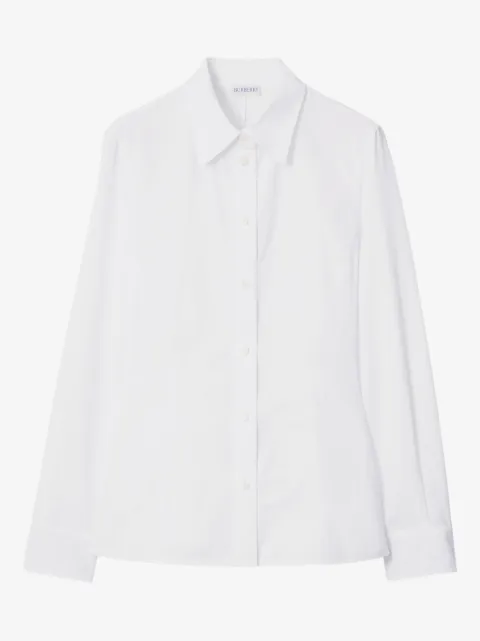 Burberry slim fit cotton poplin shirt