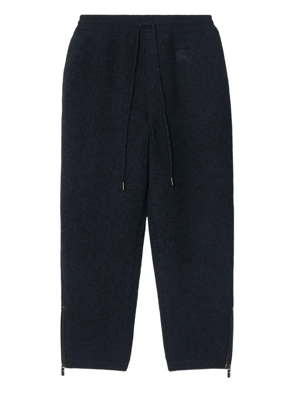 Burberry Pantaloni sportivi con ricamo EKD - Grigio