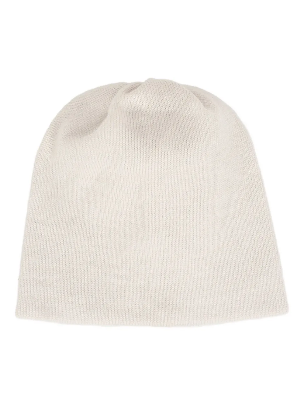 Little Bear ruched-top wool beanie | Neutrals | Image 1