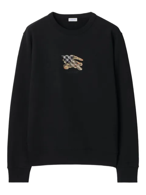 Burberry equestrian-knight check sweatshirt