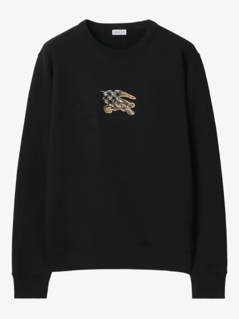 Burberry Sweatshirt mit Equestrian Knight-Check