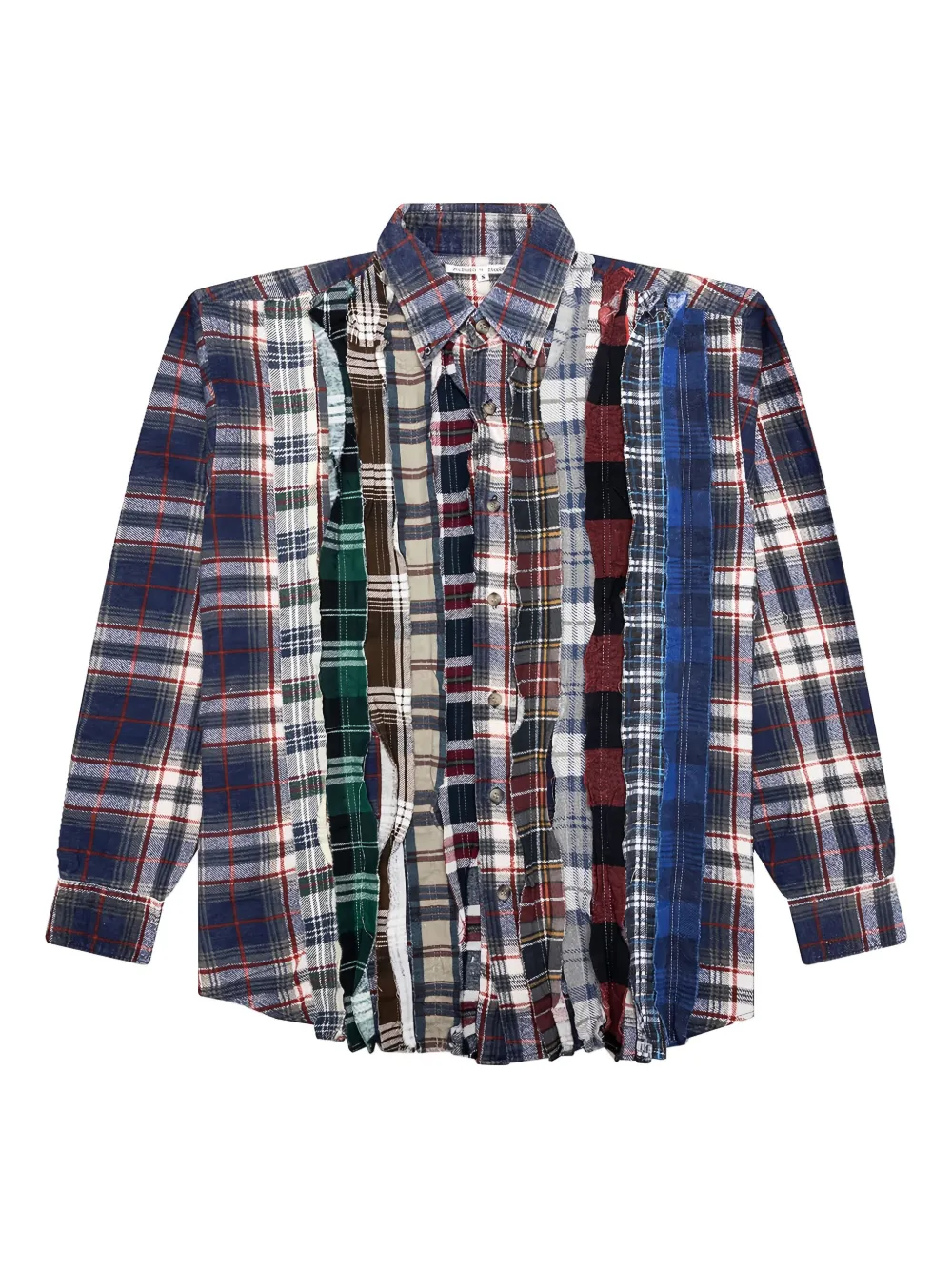 Needles ribbon shirt | Grey | Image 1