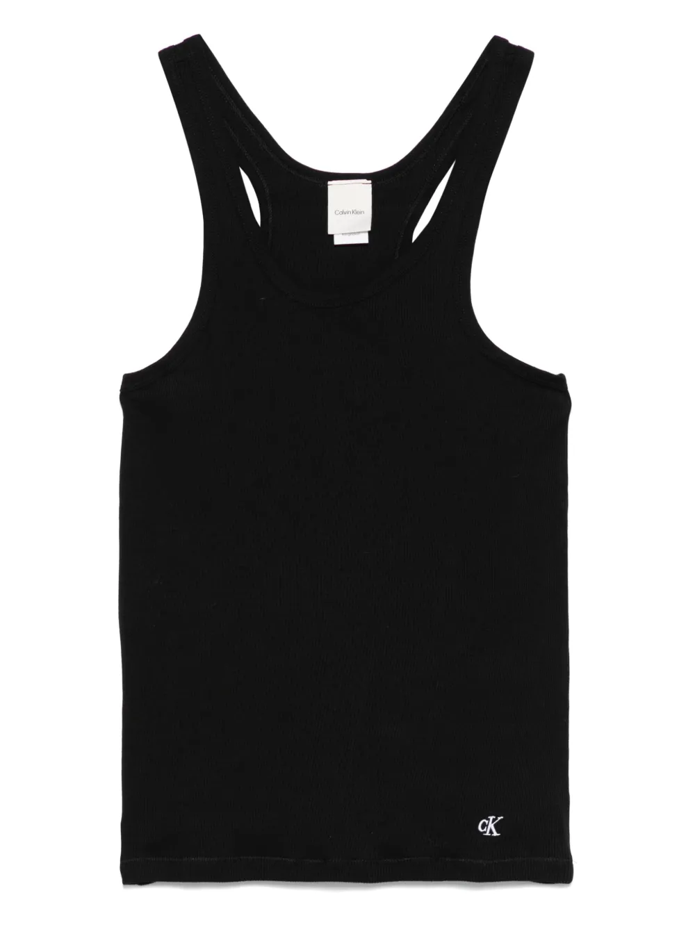 Calvin Klein ribbed racer-back top (pack of three) | Vests & Tank Tops | Image 2