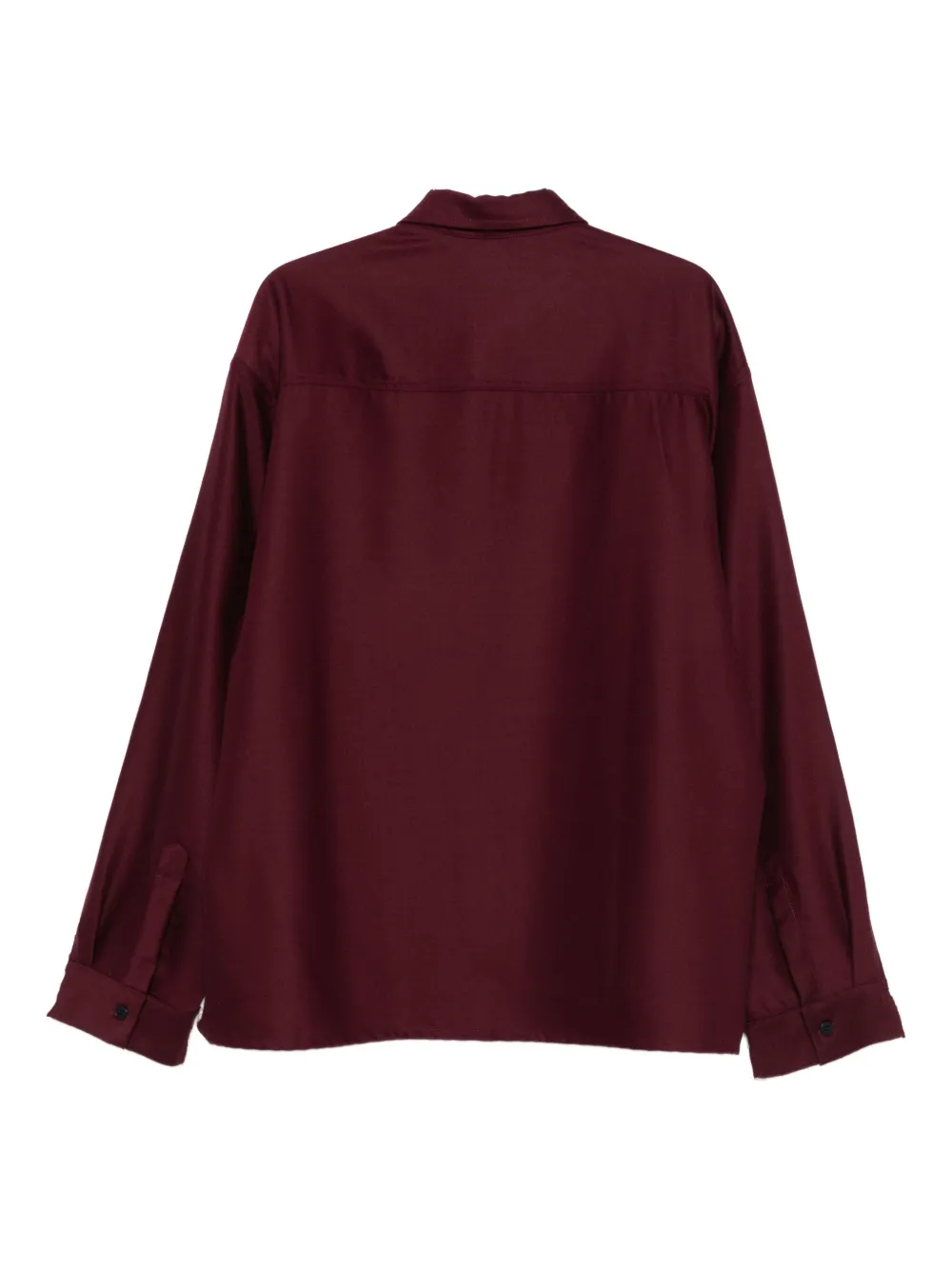Costumein chest-pocket shirt - Rood