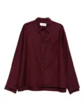 Costumein chest-pocket shirt - Red