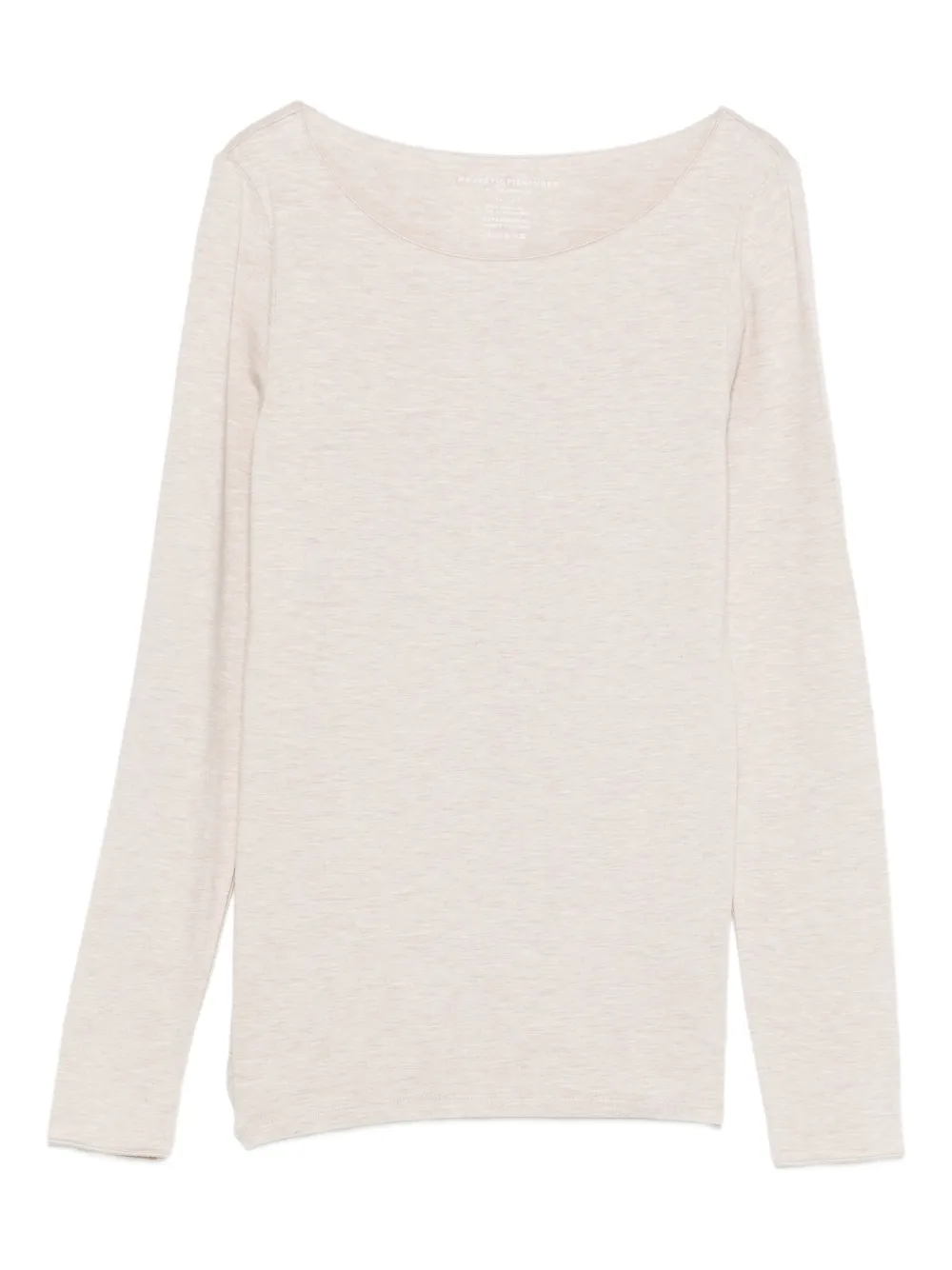 Majestic Filatures boat-neck long-sleeve top - Toni neutri
