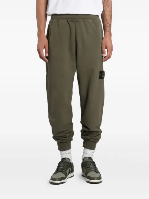 Stone Island pants con parche del logo
