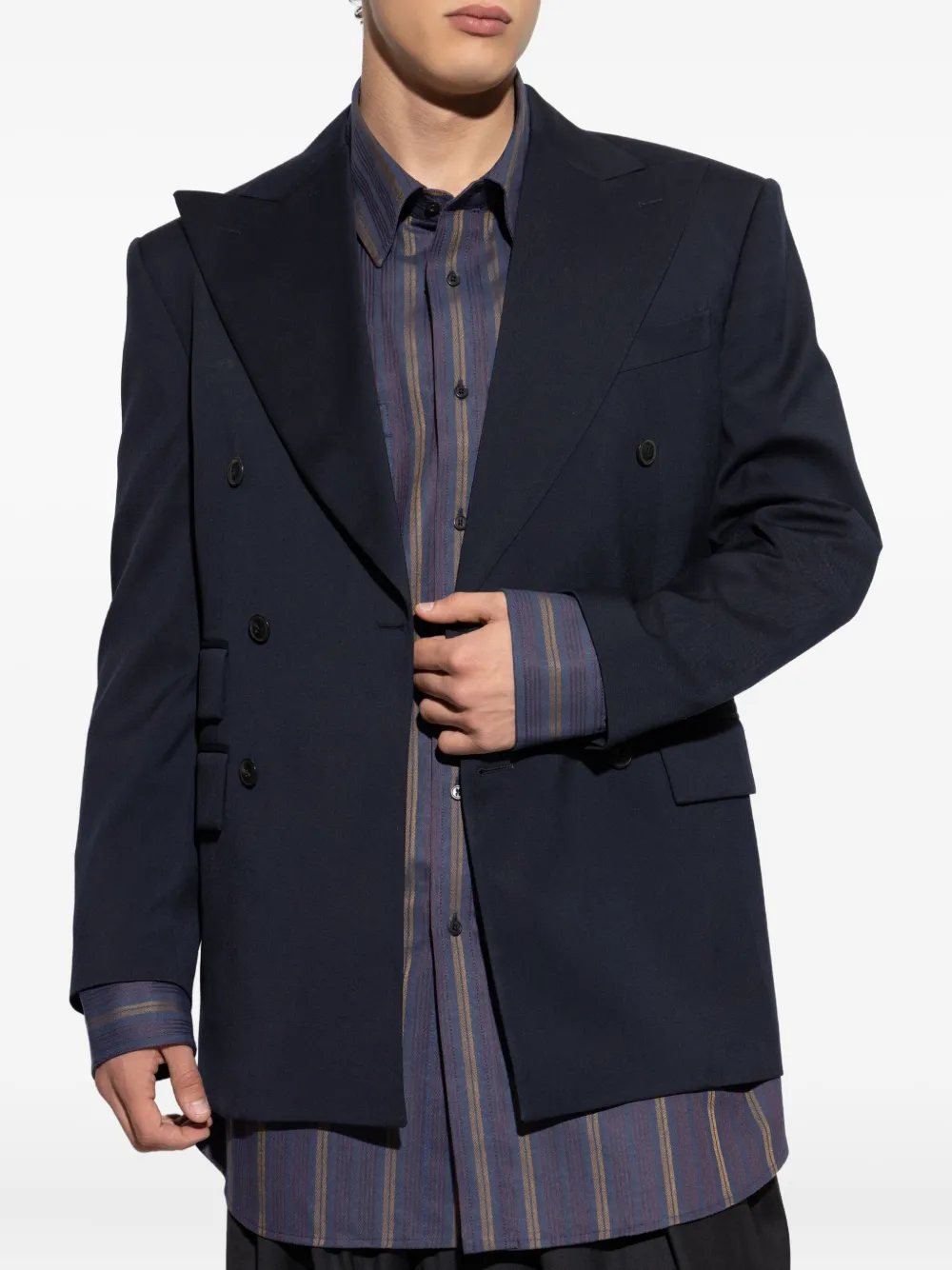 Vivienne Westwood Double-breasted Blazer In Blue