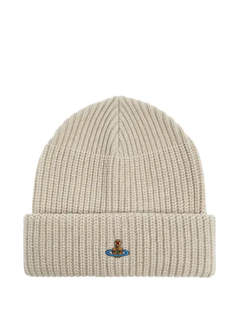 Vivienne Westwood Orb-embroidered beanie