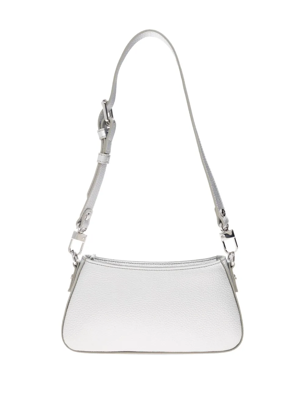 Vivienne Westwood Tasha Shoulder Phone Bag Mini Croc-embossed White In White