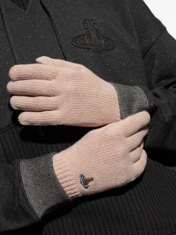 Vivienne Westwood カシミア手袋 | ピンク | FARFETCH JP