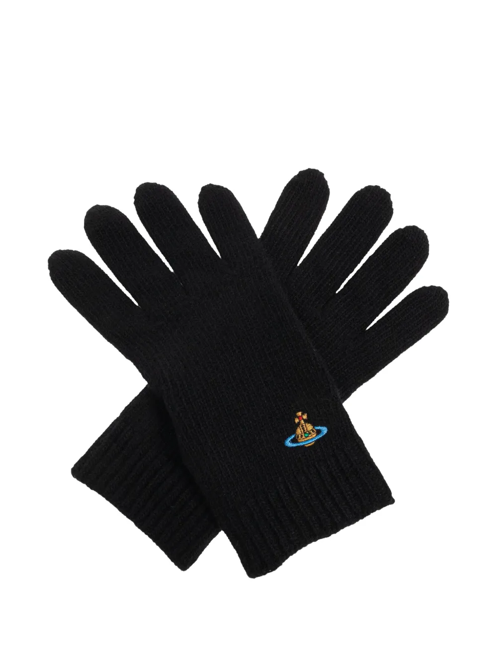 Vivienne Westwood cashmere gloves | Black | Image 1