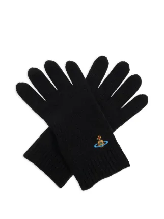 Vivienne Westwood Cashmere Gloves | Black | FARFETCH