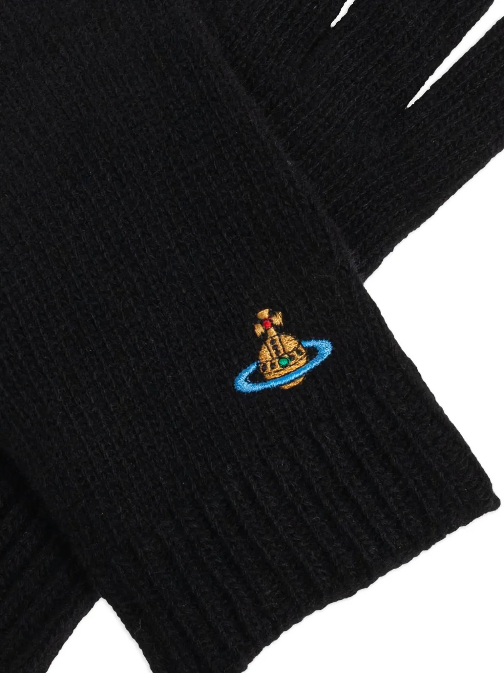 Vivienne Westwood Kasjmier handschoenen Zwart