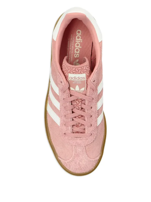Adidas Gazelle Bold Suede three-stripe Sneakers | Pink | FARFETCH