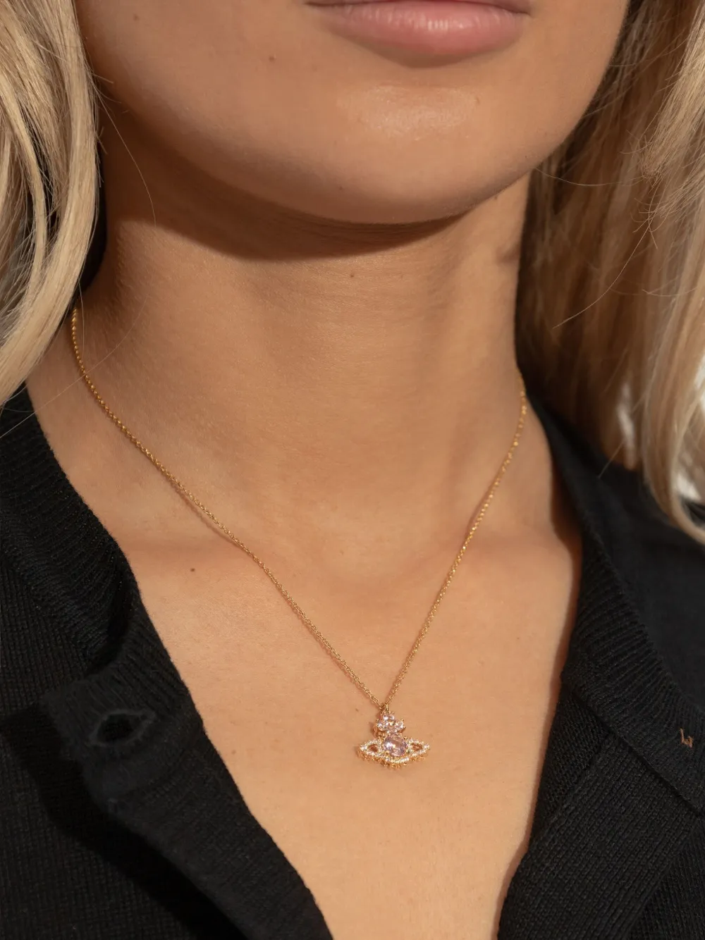 Vivienne Westwood Orb-embellished necklace - Goud
