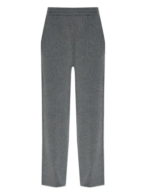 Lanvin elastic-waistband side-seam trousers