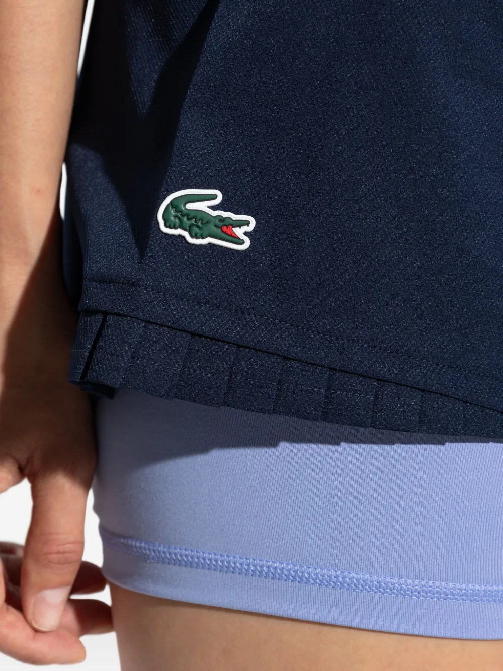 Lacoste Roland Garros gelaagde shorts Blauw