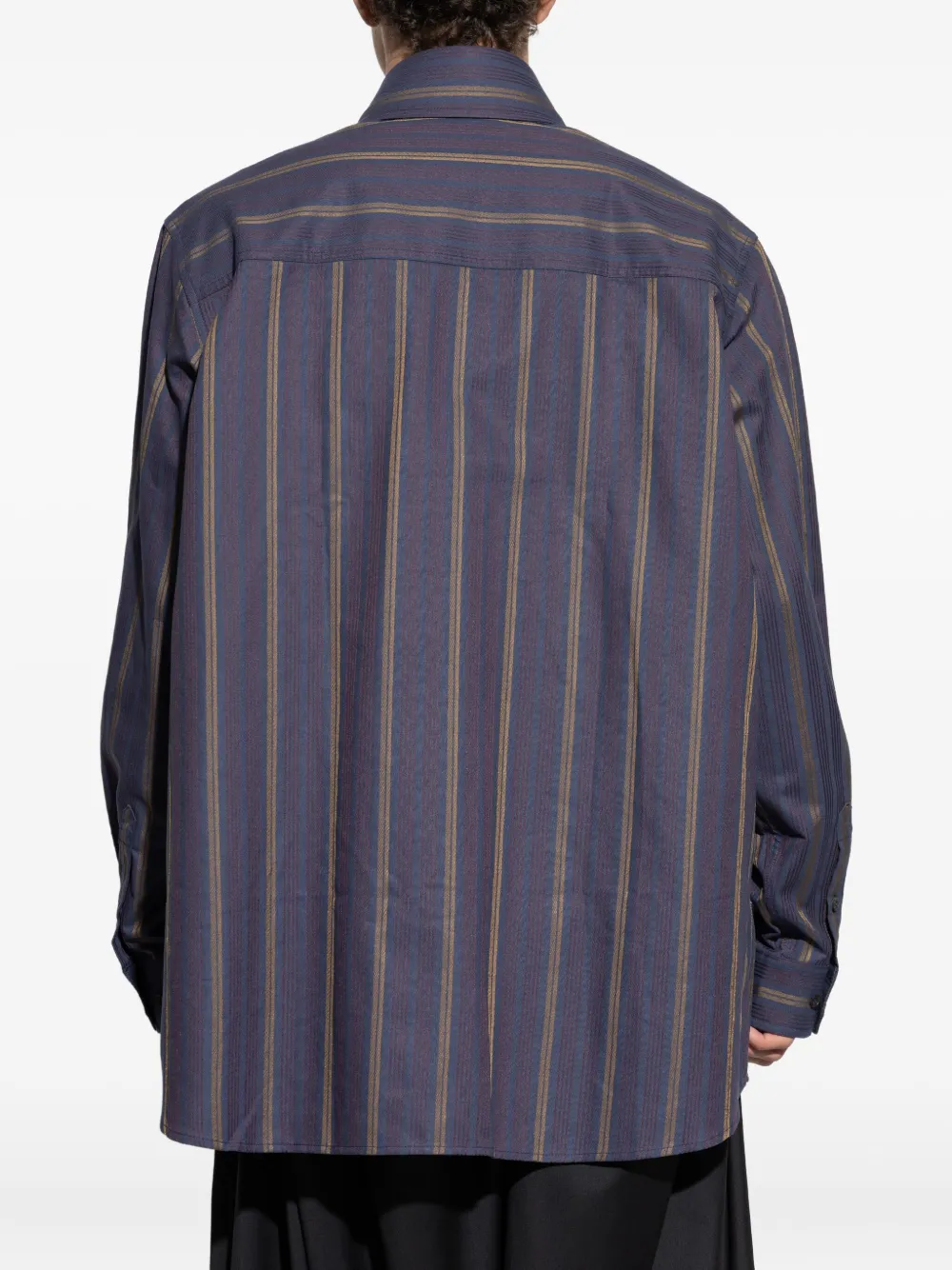 Vivienne Westwood Orb ストライプ シャツ | パープル | FARFETCH JP