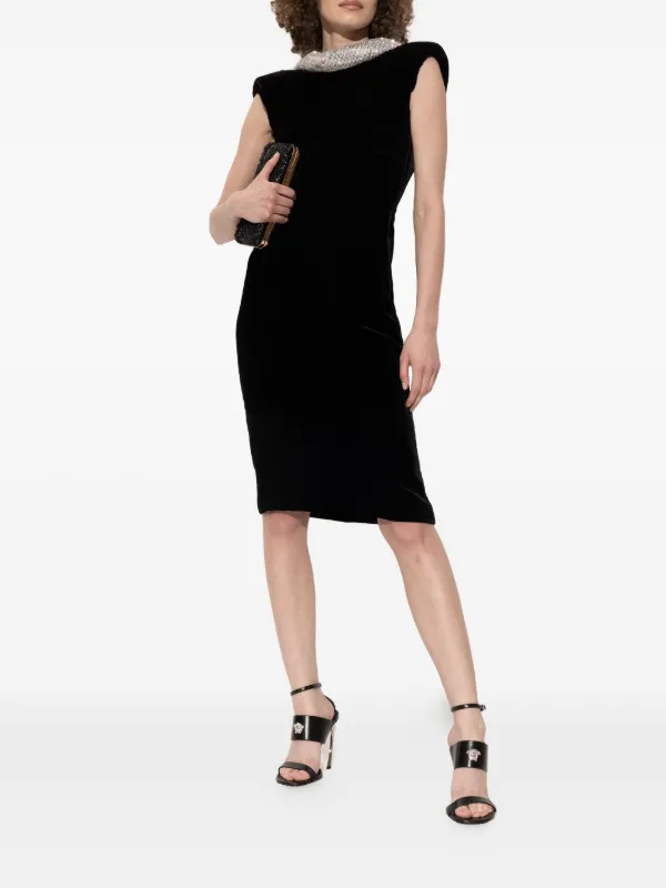 Versace Sandália Pincer Com Salto 85mm | Preto | FARFETCH BR