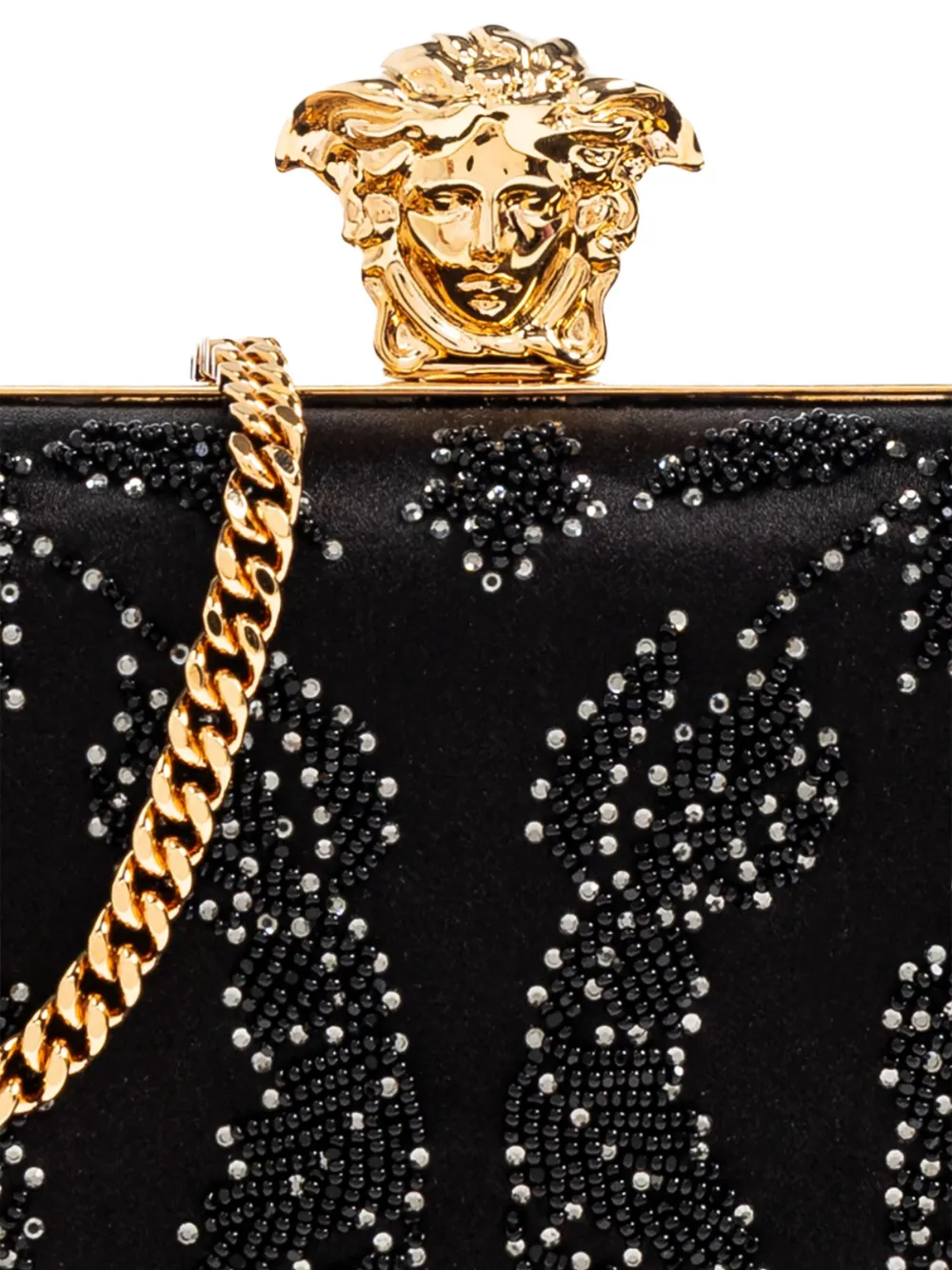 Versace La Medusa clutch Zwart