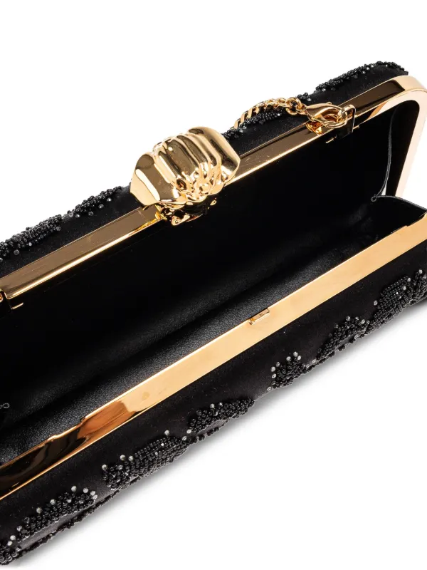 Versace La Medusa Clutch Bag | Black | FARFETCH