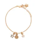 Versace charm-embellished bracelet - Gold
