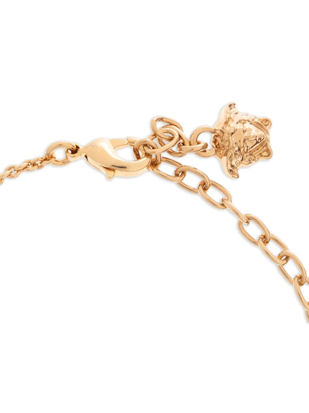 Versace Charm-embellished Bracelet In Gold