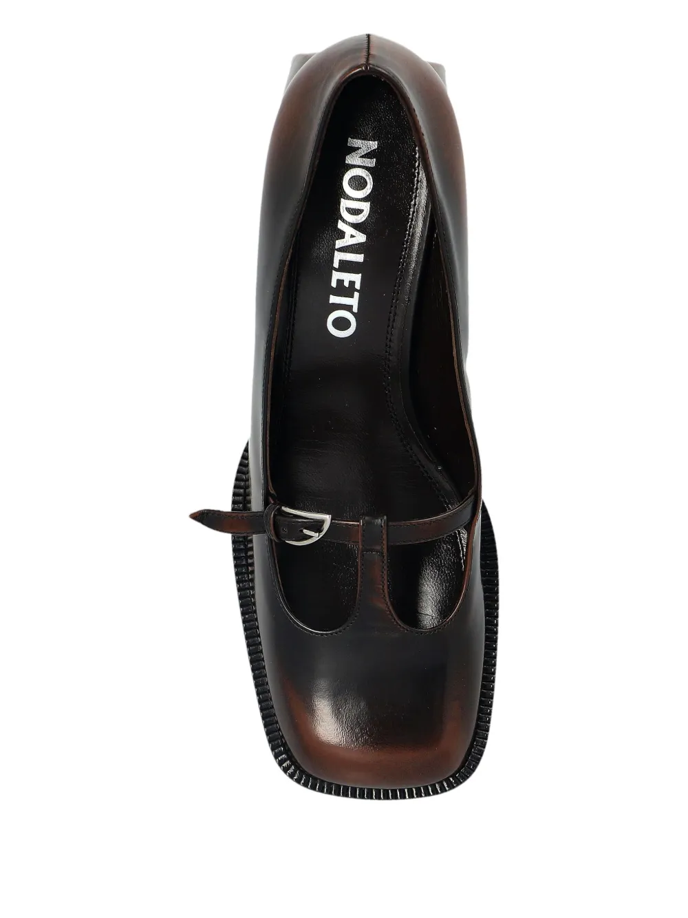 Nodaleto 55mm Buckle-detail Pumps In Brown