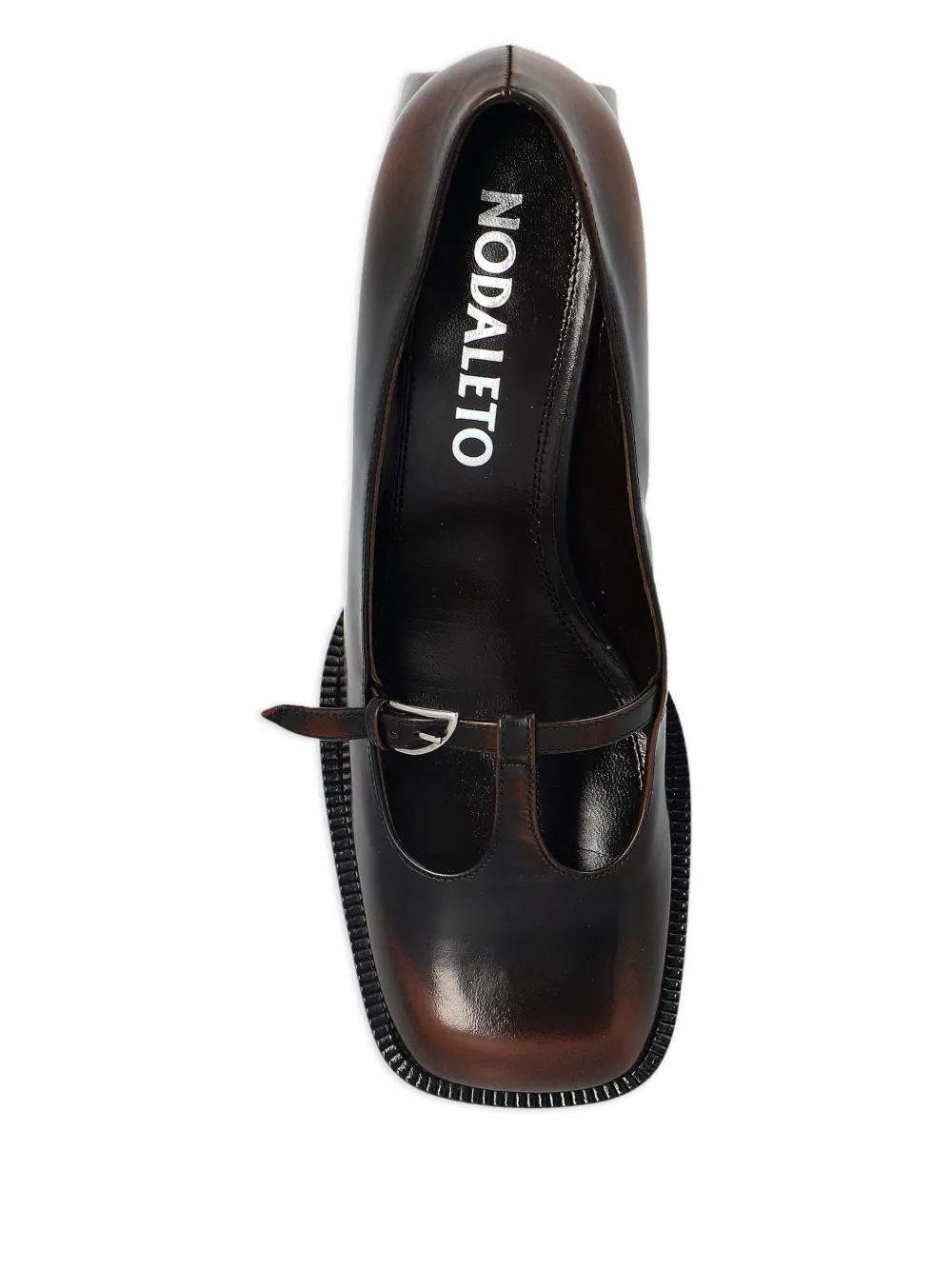 Nodaleto 55mm buckle-detail pumps Brown