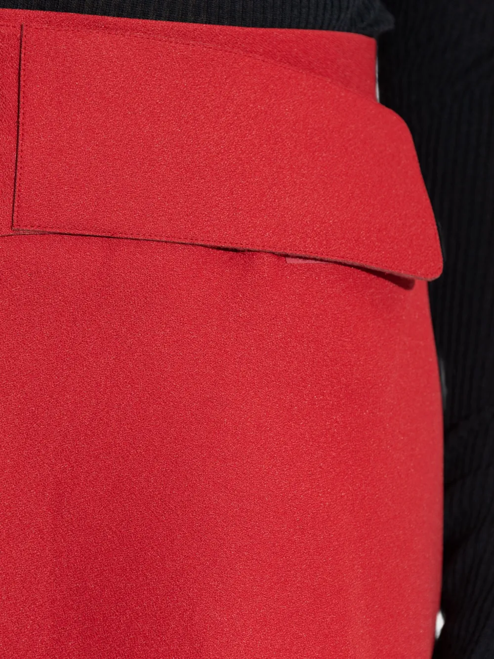 Tory Burch Asymmetrische midi-rok Rood